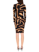 Pucci Midi Dress With "Labyrinth" Print