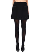 Dolce & Gabbana Double Crepe Basque Skirt