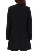 Dolce & Gabbana Double Crepe Single Breasted Jacket