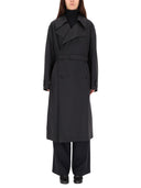 Lemaire trenchcoat met dubbele rij knopen