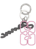 Ganni Keychain With Logo