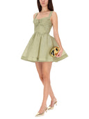 Zimmermann Mini "Rebellion Drape" Dress