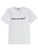 Msgm "Follow The Rabbit" T Shirt