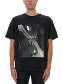 Purple Brand T Shirt With Logo