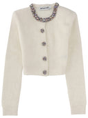 Self Portrait Cardigan With "Diamanté" Detail
