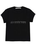 Camiseta con logo de Alexander Wang