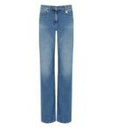 Elisabetta Franchi Light Blue Palazzo Jeans