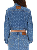 Marine Serre "Moon Laser" Short Jacket