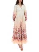 Robe longue à col en V Zimmermann