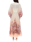Robe longue à col en V Zimmermann
