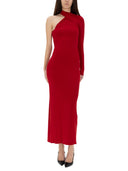 Courreges Draped One Shoulder Dress