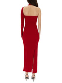 Courreges Draped One Shoulder Dress