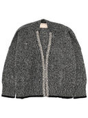 Circus Hotel Cardigan With Mouliné Workmanship