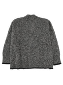 Circus Hotel Cardigan With Mouliné Workmanship