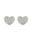Pendientes Marc Jacobs "Pavé de corazón"