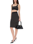 Marine Serre Top Bra "Moon"