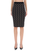 Marine Serre Midi Skirt "Moon"