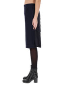 Maison Margiela Midi Skirt With Zipper Detail