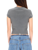 Camiseta con logo de Alexander Wang