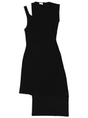 Vestido "Oblicuo" De Canalé Courreges