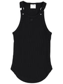 Courréges "90's"Top Con Hebillas