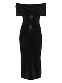Michael By Michael Kors Knitted Midi Dress