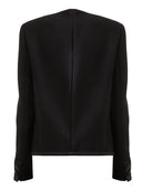 Dolce & Gabbana Double Crepe Single Breasted Jacket