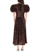 Rotate Birger Christensen Midi Dress With Sequins