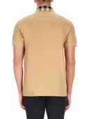 Burberry Polo Shirt With "Check" Collar