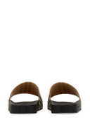 Burberry Check Print Slide Sandal