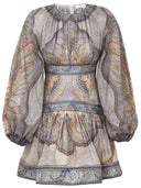 Zimmermann "Wonderlust" Mini Dress