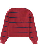 Sporty&Rich Striped Polo Shirt With Logo