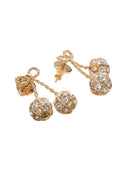 Valentino Garavani "Cherryfic" Earrings With Rhinestones