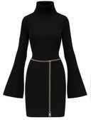 Michael By Michael Kors Knitted Mini Dress