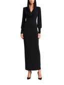 Rotate Vestido largo con capucha Birger Christensen