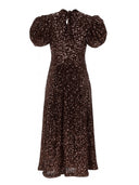 Rotate Birger Christensen Midi Dress With Sequins