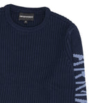 Emporio Armani Junior Sweaters Blue