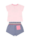 Marc Jacobs Logo T Shirt And Shorts Set