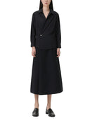 Vestido largo cruzado de Alexander Wang