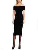 Michael By Michael Kors Knitted Midi Dress