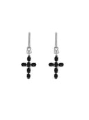 Dolce & Gabbana Earrings With Crystal Crosses