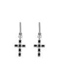 Dolce & Gabbana Earrings With Crystal Crosses