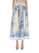 Zimmermann "Wonderlust" Long Skirt