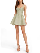 Zimmermann Mini "Rebellion Drape" Dress