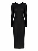 Rick Owens Long Sleeved Midi Dress
