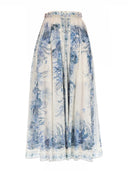 Zimmermann "Wonderlust" Long Skirt