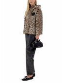 Ganni Leopard Print Jacket