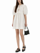 Ganni Poplin Mini Dress
