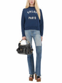 Chloé Cotton Fleece Logo Pullover