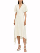 Stella Mc Cartney V Neck Midi Dress